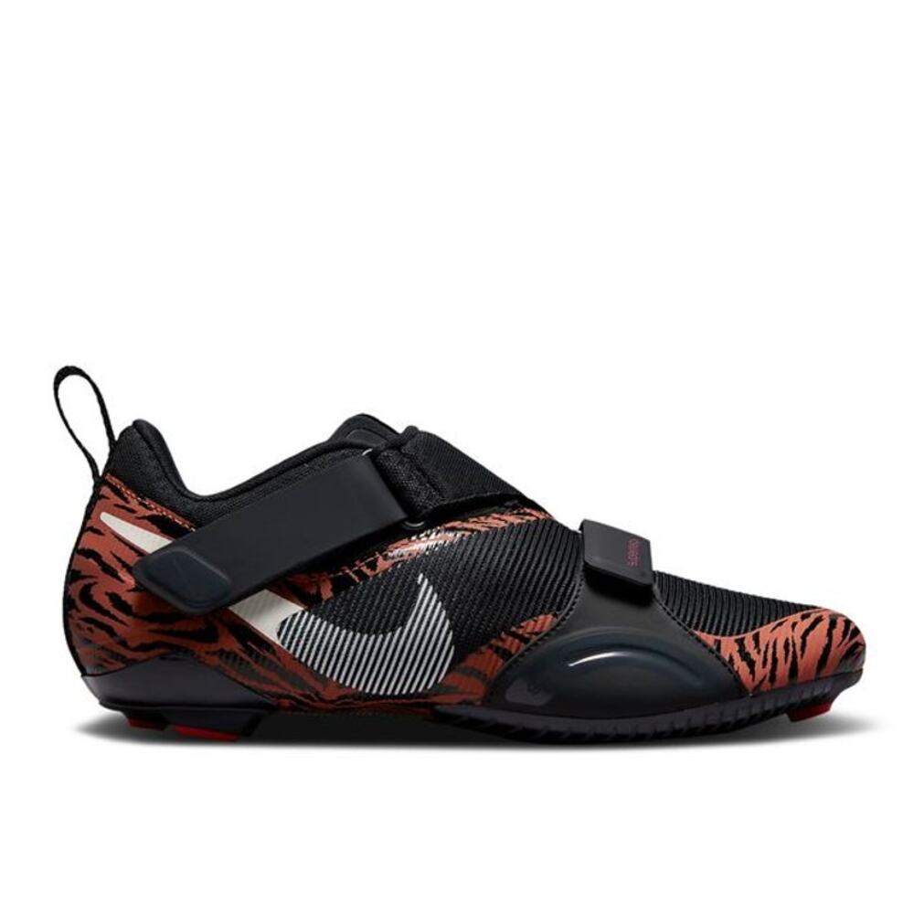 Nike Black and Orange Athletic Shoes